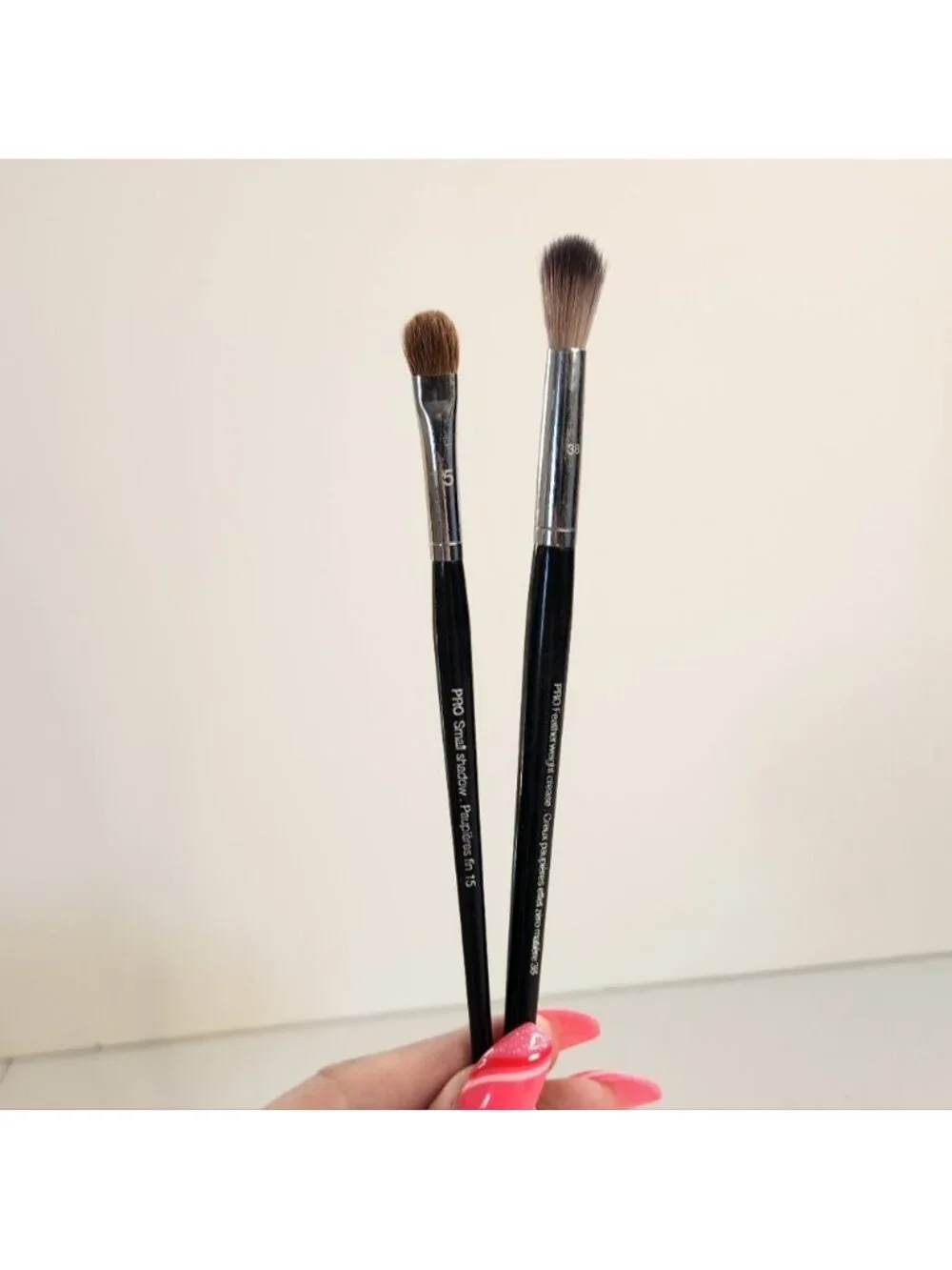 Sephora Pro Featherweight Makeup Brush Lot Of 2 Small Shadow 15 Crease 38 Makeup